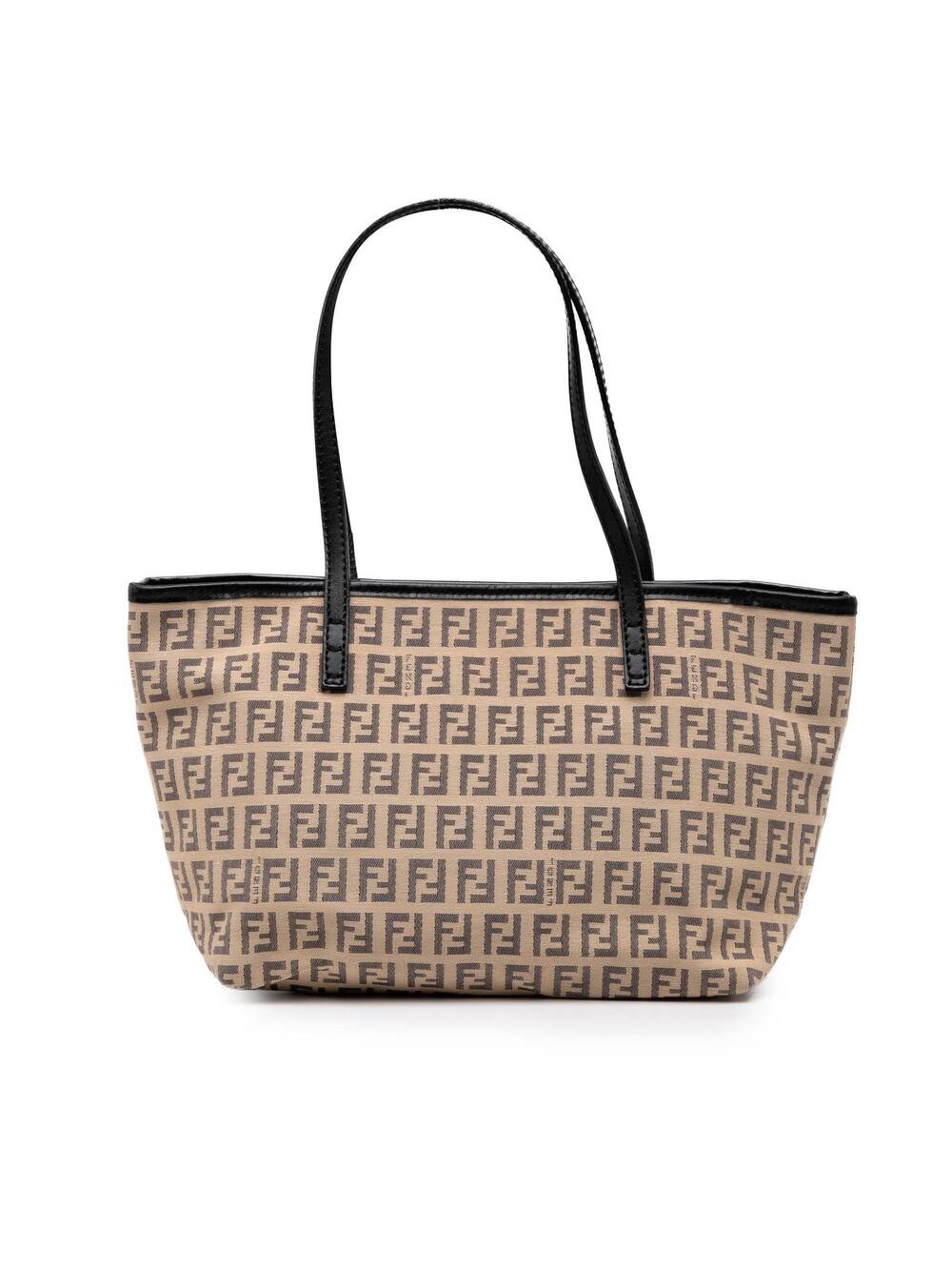 Fendi Zucchino Canvas Tote Pre-Loved #358559F61B